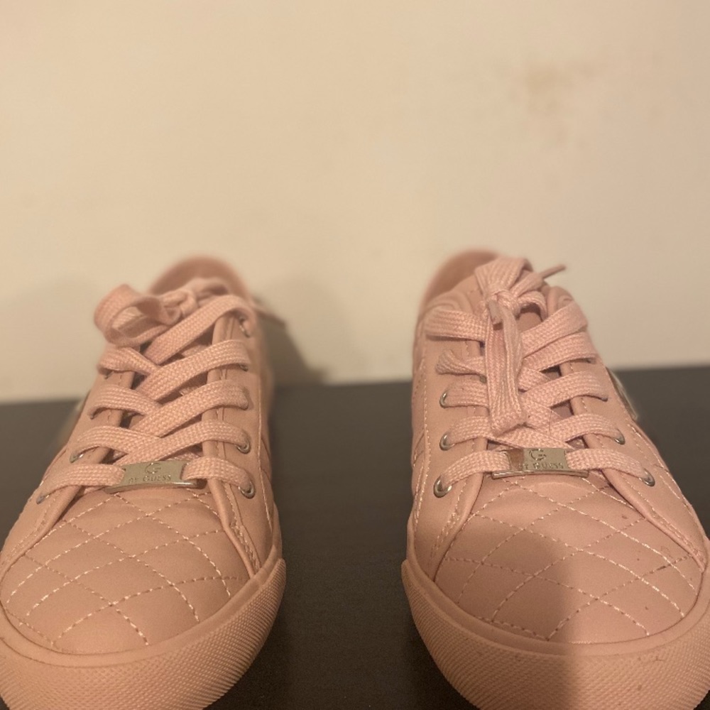 Women’s pink G by guess sneakers sz 8 1/2